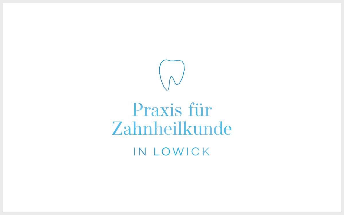 Praxis Zahnarzt Logo Lowick